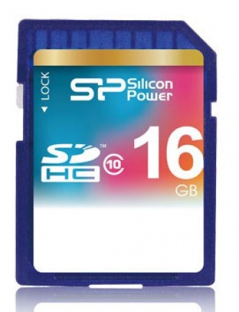 Карта памяти 16Gb SDHC Silicon Power Class 10 <SP016GBSDH010V10>