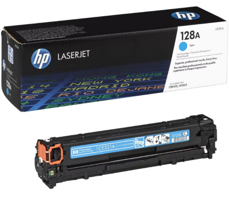 Картридж HP CE321A, CLJ 1525/1415, Cyan, оригинал 1300 стр.