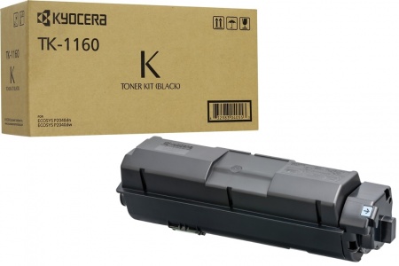 Тонер-картридж Kyocera P2040dn/P2040dw  (TK-1160) 7200 копий, оригинал