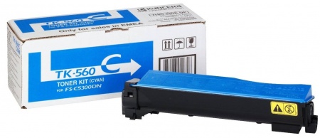 Тонер-картридж Kyocera FS-C5350DN (TK-560C) Cyan, 10000стр., оригинал