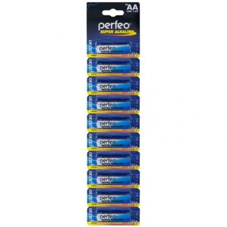 Батарейка AA (LR06/MN1500) Perfeo Super Alkaline (1шт)