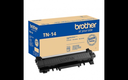 Картридж Brother DCPL2551DN/HL-L2371/MFC-L2751 , 4500 стр. Black, TN-14, оригинал