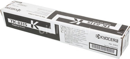 Тонер-картридж Kyocera TASKalfa 2550ci (TK-8315K) 12 000 стр., Black,оригинал