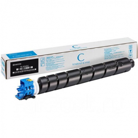 Тонер-картридж Kyocera TASKalfa 2552ci/i2553ci (TK-8345C) 12 000 стр., Cyan, оригинал
