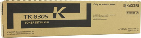 Тонер-картридж Kyocera TASKalfa 3050ci/3550ci (TK-8305K) 25 000 стр., чёрный, оригинал