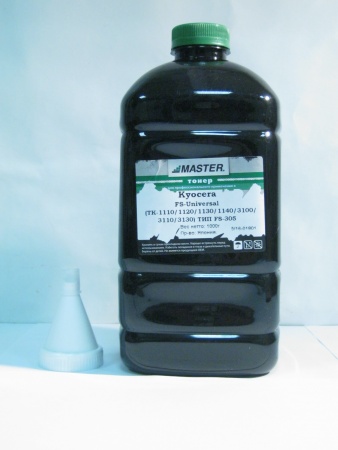 Тонер Kyocera TK-1110/1120/1130/1140/3100/3110/3130 Universal тип FS-305 (Master) 1кг./канистра
