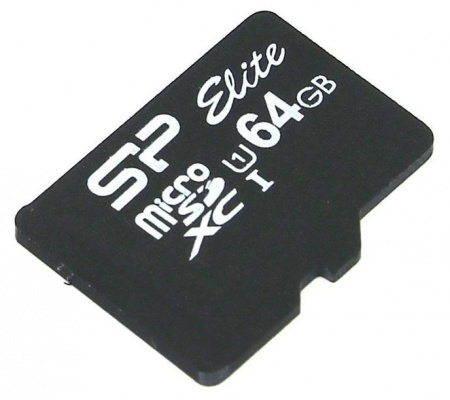 Карта памяти 64Gb microSDXC Silicon Power Class 10 <SP064GBSTXBU1V10>