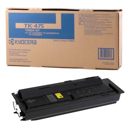 Тонер-картридж Kyocera FS-6025MFP(B)/6030MFP/6530 (TK-475) 15 000 копий, (1T02K30NL0) оригинал