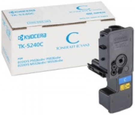 Тонер-картридж Kyocera TASKalfa P5026cdn/cdw, M5526cdn/cdw(TK-5240C) 3000 копий,cyan,оригинал