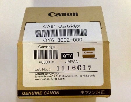 Печатающая головка Canon Pixma G1400/G2400/G3400 (QY6-8002) чёрная