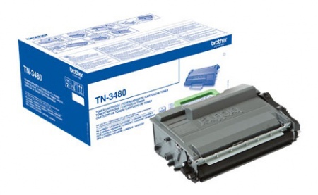Тонер-картридж Brother HL-L6250DN/HL-L6300DW/HL-L6400DWT/MFC-L5700DN/DCP-L5500DN, TN-3480, 8000стр., оригинал
