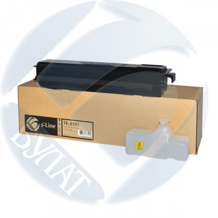 Тонер-картридж Kyocera TASKalfa 1800/2200/1801/2201 (TK-4105) 15 000 копий, туба + чип, БУЛАТ s-Line