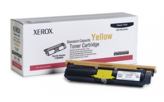 Тонер-картридж Xerox Phaser 6120 Yellow, (113R00690) 1500стр.