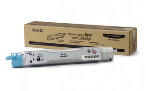 Тонер-картридж Xerox Phaser 6300/50 Cyan, (106R01073)
