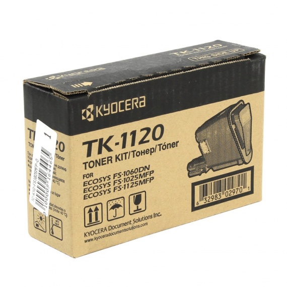 Тонер-картридж Kyocera FS-1060DN/1025MFP/1125MFP (TK-1120) 3 000 копий, оригинал