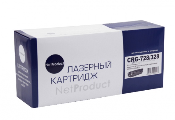 Картридж Canon 728/328, MF4410/MF4430/MF4450/MF4550/MF4570/MF4580, 2 100 стр., совместимый, NetProduct