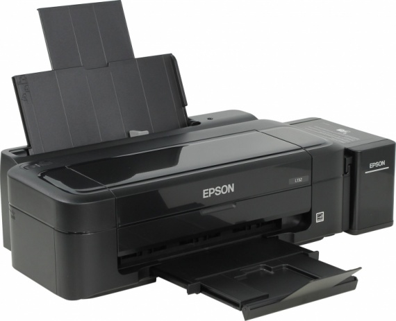Принтер Epson L132 (А4, 4 цв., ч/б -7 стр./мин., цвет - 3,5 стр./мин., 5760 х 1440 dpi., USB)