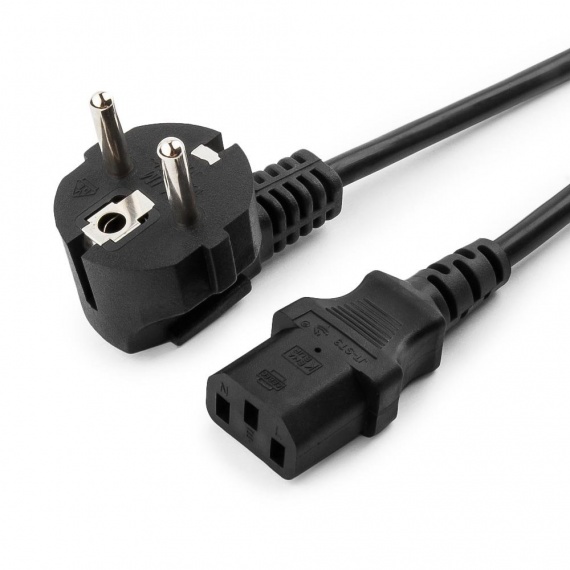 Шнур сетевой 1,8 метра Cablexpert PC-186 (220B,1300Вт, 6А, S22-C13, заземление)