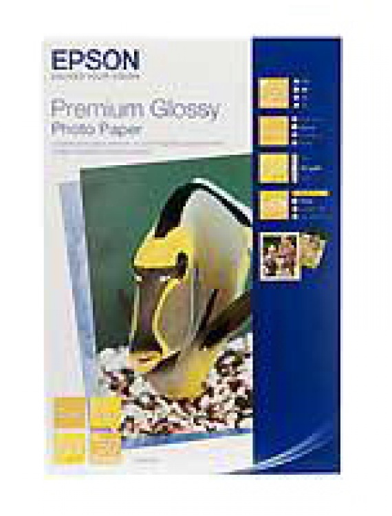 Бумага A2 Epson (C13S042091) Premium Glossy Photo Paper  A2 (25 листов) 260g/m