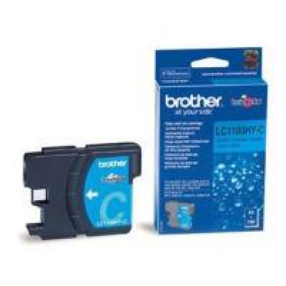Картридж Brother DCP-6690CW,750 стр., Cyan, LC1100HYC