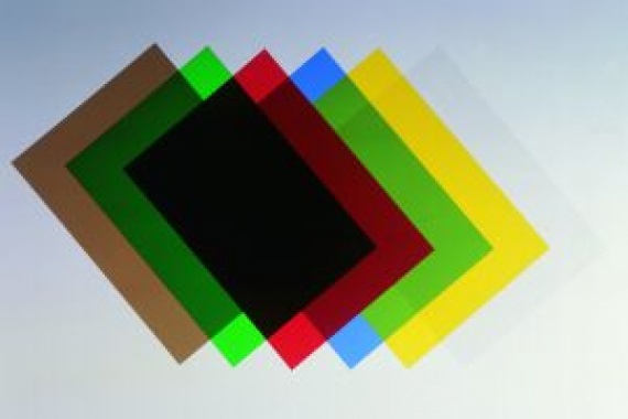 Обложка А4, Transparent пластик прозрачный жёлтый 180/200 мкм. (100л.)
