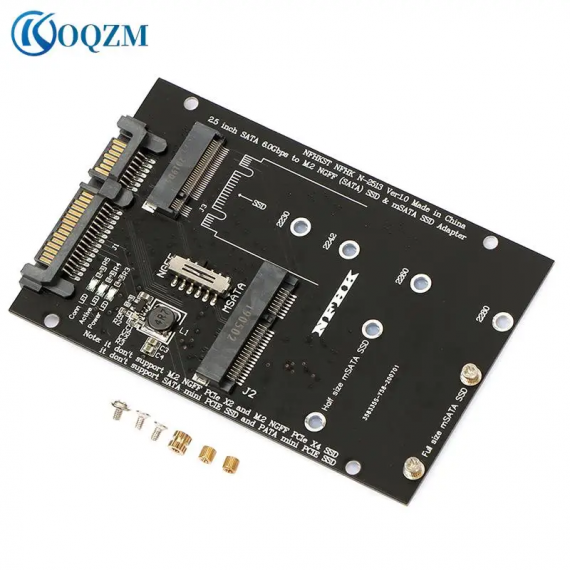 Адаптер для ноутбука M.2 NGFF MSATA SSD на SATA 3,0
