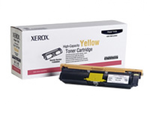 Тонер-картридж Xerox Phaser 6120 Yellow, (113R00694) 4500 стр.
