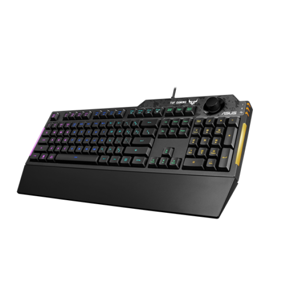 Клавиатура проводная Asus RA04 TUF Gaming K1 /90MP01X0-BKRA00/ (USB, 2 м, Black)