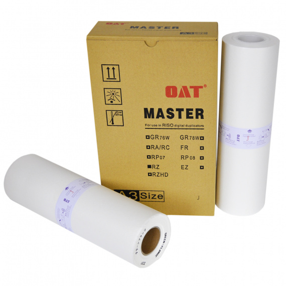 Мастер пленка Riso RZ/EZ/MZ A3, совместимая, OAT (Japanese material)