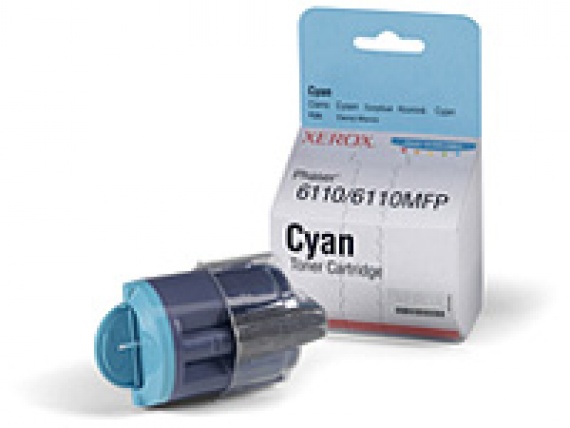 Тонер-картридж Xerox Phaser 6110 Cyan, (106R01206)