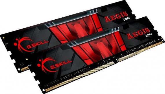 Память DDR4 16Gb (2x8Gb) PC4-25600/3200MHz G.Skill Aegis (F4-3200C16D-16GIS) CL16, 1.35В