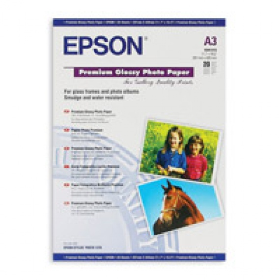 Бумага A3 Epson (C13S041315) Premium Glossy Photo Paper, 20 листов, 255 г/м2
