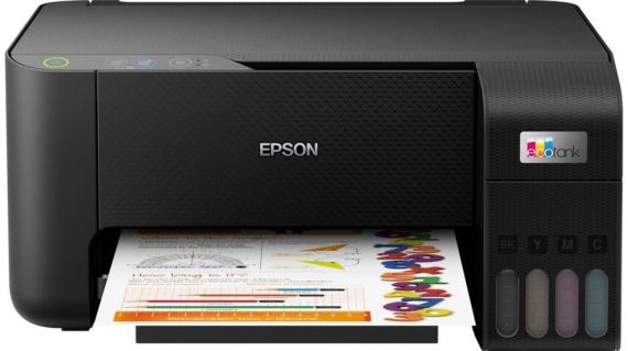 МФУ Epson L3210 (A4, стр.принтер/копир/сканер, 4 цв., 10/5 стр./мин., 5760x1440 dpi., USB) C11CJ68506