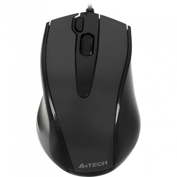 Мышь проводная A4Tech V-Track Padless N-500F USB, 1000 dpi, 1.55 м, Black