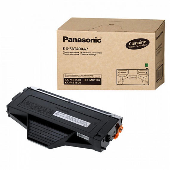 Тонер Panasonic KX-FAT400A для KX-MB 1500/1507/1520, 1 800 страниц, оригинал