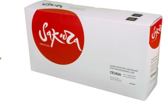 Картридж HP CE342A, LJ 700 Color MFP 775, 651A, Yellow, 16 000 стр., совместимый, SAKURA