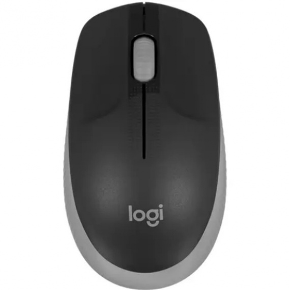 Мышь беспроводная Logitech M190 (USB, 1000 dpi, черный/серый) (910-005906)