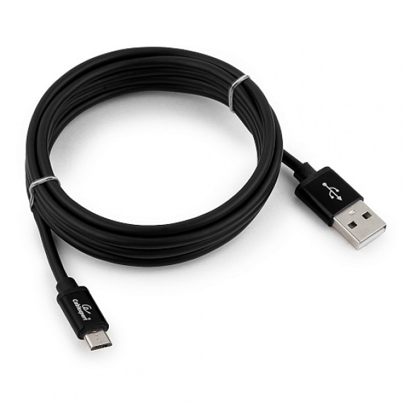 Кабель Gembird/Cablexpert USB 2.0, AM-microBM 1.8м (CC-S-mUSB01Bk-1.8M) черный