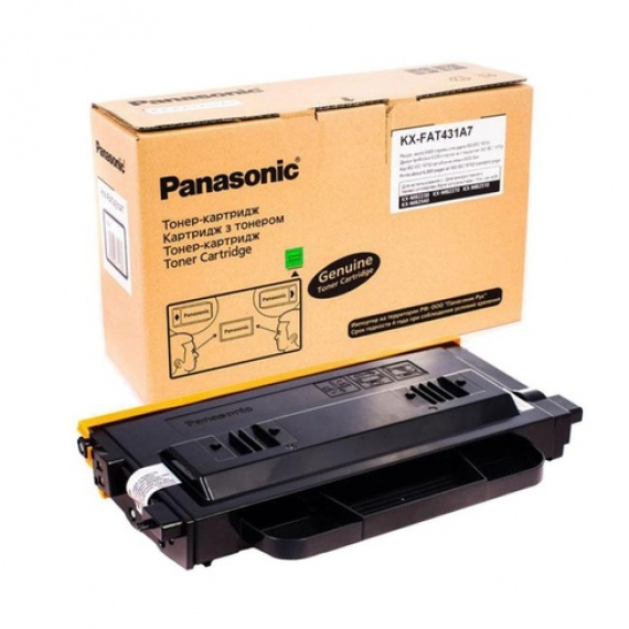 Тонер Panasonic KX-FAT431A для MB2230/2270/2510/2540 , 6 000 страниц, оригинал