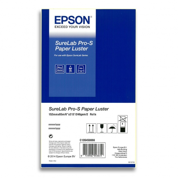 Бумага Epson (C13S450066) SureLab Pro-S Paper Luster 6
