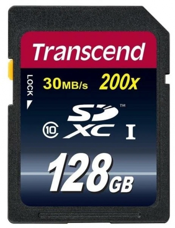 Карта памяти 128GB Transcend TS128GSDXC10 SDXC Class10