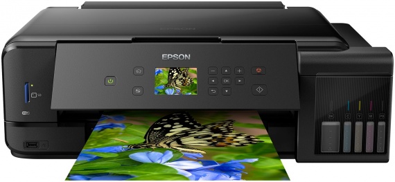 МФУ Epson L7180 (A3, стр.принтер/копир/сканер, 5 цв., 13/10 стр/мин, 5760x1440dpi, USB, Wi-Fi) SD