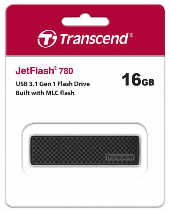 Память Flash Drive 16Gb USB 3.1 TRANSCEND Jet Flash 780 TS16GJF780