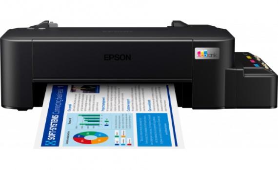 Принтер Epson L121 (А4, 4 цв., ч/б - 9 стр./мин., цвет - 4.8 стр./мин., 720 х 720 dpi., USB)