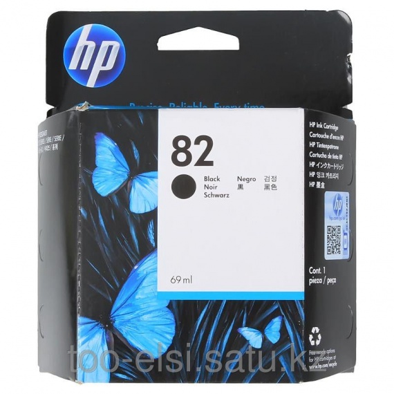 Картридж HP CH565A, Designjet 510, Black,  69 ml (№ 82)