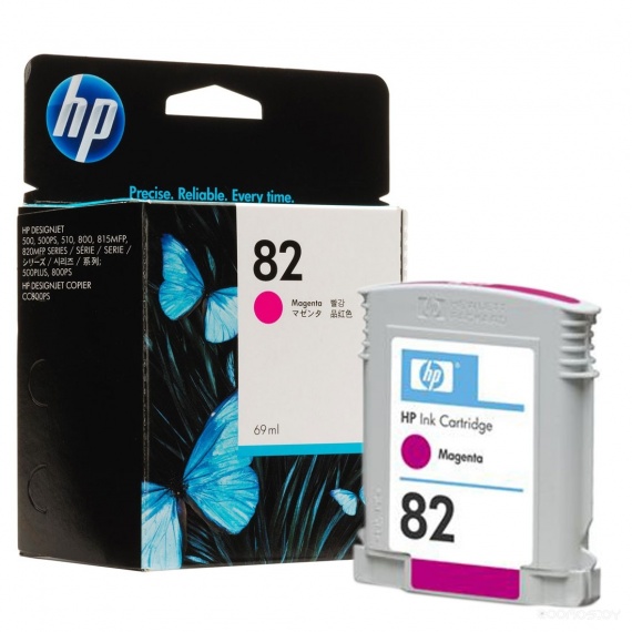 Картридж HP C4912A, DesignJet 500/800/815 Magenta, оригинал (№82)