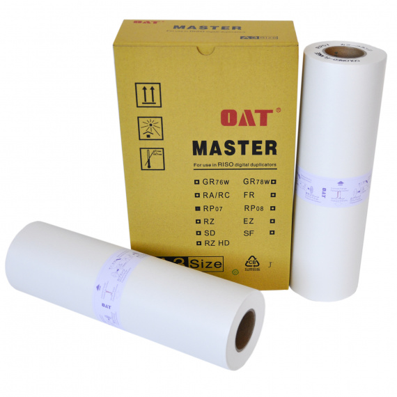 Мастер пленка Riso FR/RP A3, совместимая, OAT (Japanese material)