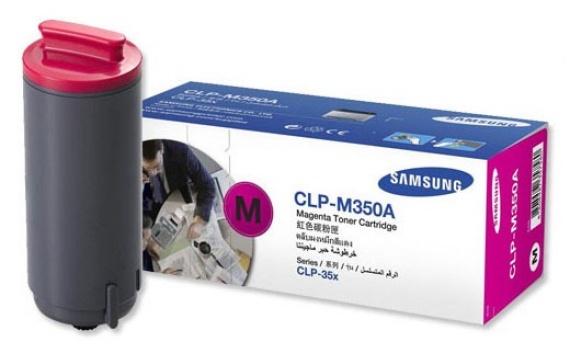 Картридж Samsung CLP-M350A, для CLP-350N, CLP-351NK, CLP-351NKG, (2000 стр.) magenta