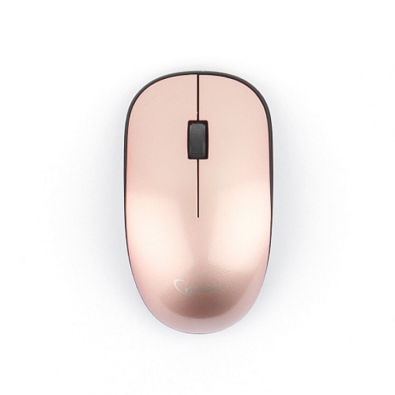 Мышь беспроводная Gembird MUSW-111-RG <USB, 1200 dpi, до 10 м, розовое золото>