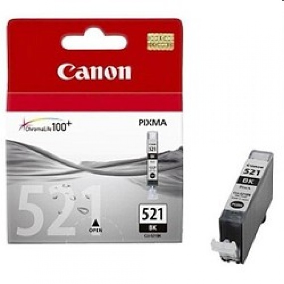 Картридж Canon CLI-521BK PIXMA iP4600, black, оригинал (2933B004)